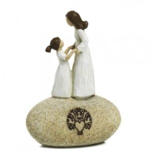 MADRE E FIGLIA STILIZZATE - MANDORLE