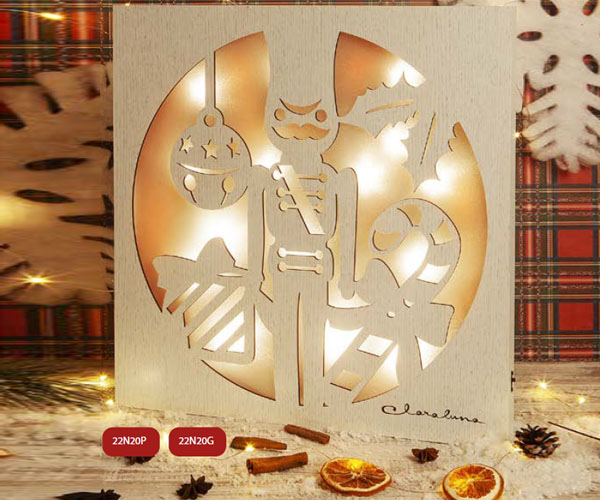 QUADRO LED SCHIACCHIANOCI_CLARALUNA